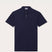 Men's Navy Blue Pensacola Polo Shirt - Elegant and versatile navy blue polo shirt for men, perfect for both evening outings and relaxed summer days.