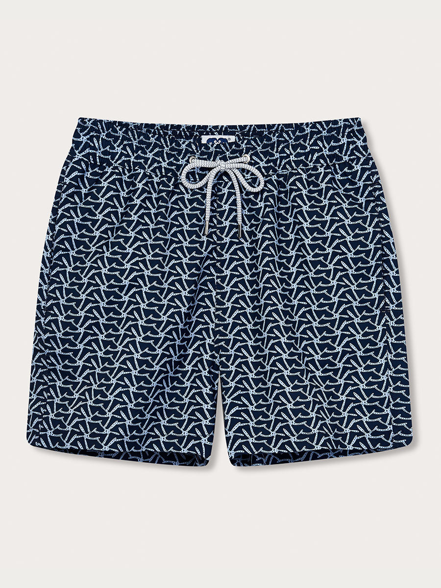 star fish navy swim shorts